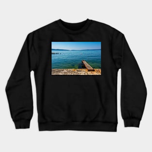 Kastel Kambelovac Coast in Croatia Crewneck Sweatshirt